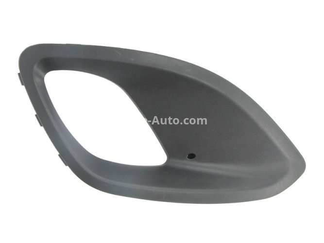 Grilă proiector ceață -  față dreapta (5 usi, cu gauri pentru lampa de ceață, negru) , pentru: KIA PICANTO 04.04- 05.11-04.15