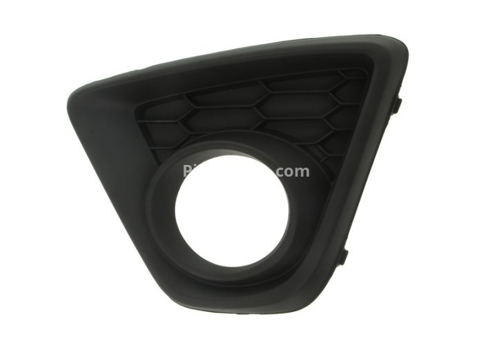 Grilă proiector ceață -  față stânga (cu gauri pentru lampa de ceață, negru) , pentru: MAZDA CX-5 11.11-02.17 11.11-03.15