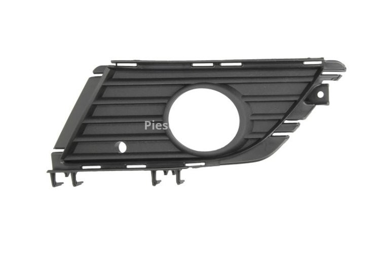 Grilă proiector ceață -  față stânga (cu gauri pentru lampa de ceață, plastic, negru, TÜV) , pentru: OPEL COMBO TOUR, COMBO/MINIVAN, CORSA C 09.00- 10.03-03.06