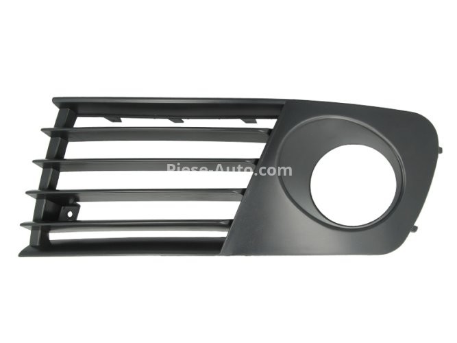 Grilă proiector ceață -  față stânga (cu gauri pentru lampa de ceață) , pentru: SEAT CORDOBA, IBIZA III 02.02-11.09 02.02-03.06