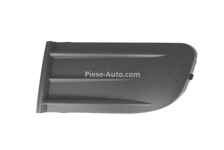 Ramă /ornament acoperire locaș proiector ceață față stânga (negru, TÜV) , pentru: SKODA OCTAVIA II 02.04-06.13 02.04-06.13