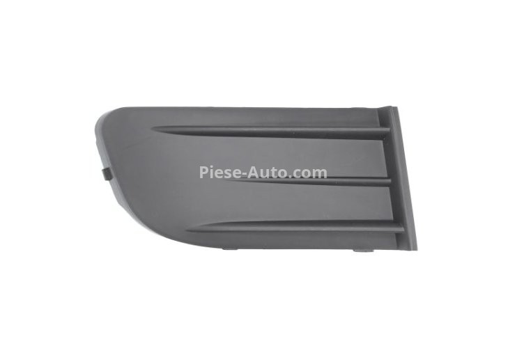 Ramă /ornament acoperire locaș proiector ceață față dreapta (negru, TÜV) , pentru: SKODA OCTAVIA II 02.04-06.13 02.04-06.13