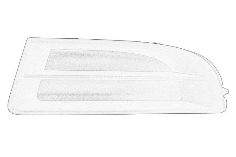 Element bara față stânga (nici o gaura de halogen) , pentru: SKODA OCTAVIA II 02.04-06.13