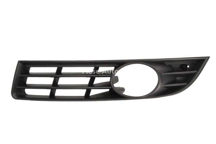 Grilă proiector ceață -  față stânga (cu gauri pentru lampa de ceață) , pentru: VW PASSAT B6 03.05-10.11 03.05-04.10
