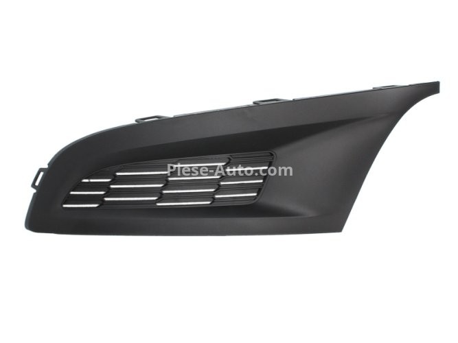 Grilă proiector ceață -  față stânga (negru) , pentru: VW POLO, POLO IV, POLO V 09.02- 06.09-05.14