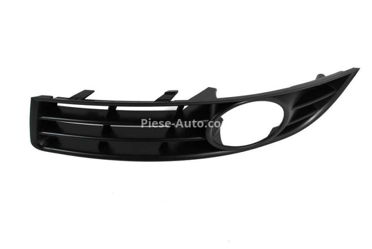 Grilă proiector ceață -  față stânga (cu gauri pentru lampa de ceață, TÜV) , pentru: VW PASSAT B6 03.05-10.11 03.05-04.10
