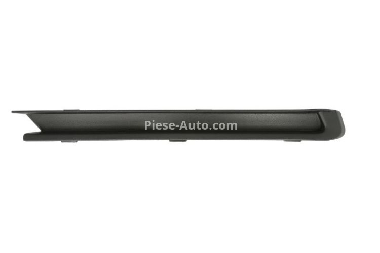 Grilă proiector ceață -  față stânga (Inferior, plastic, negru) , pentru: VW JETTA IV 04.10- 08.14-