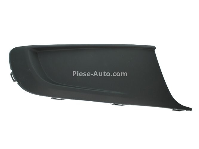 Grilă proiector ceață -  față dreapta (negru) , pentru: VW CADDY III, CADDY III/MINIVAN, TOURAN 04.04-05.15 08.10-